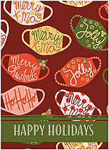 Select a verse or write your own. Holiday Masks D2437U-A